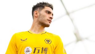 Raúl Jiménez anotó un golazo en entrenamiento de los Wolves