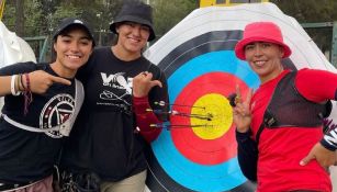 Alejandra Valencia, Aída Román y Ana Vázquez tras una prueba