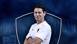 Guille Franco presentación con Rayados