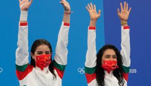 Alejandra Orozco y Gabriela Agúndez festejan tras competencia 