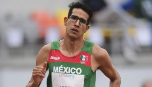 Jesús Tonatiuh López en carrera