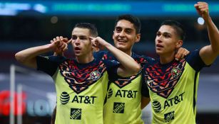 América festeja una anotación