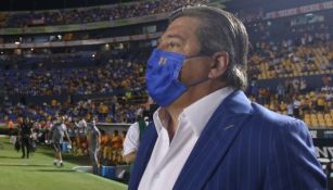 Miguel Herrera en acción con Tigres