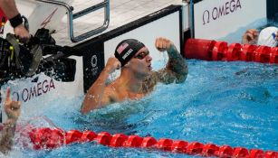 Video: Perro de Caeleb Dressel demuestra sus cualidades de natación