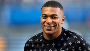 Kylian Mbappé durante entrenamiento con el PSG