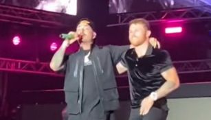 Video: Canelo Álvarez acompañó a J Balvin en el Baja Beach Fest