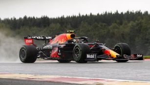 Checo Pérez en el Gran Premio de Bélgica