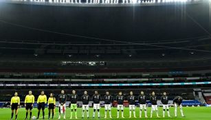 Seleccionado nacional en el Estadio Azteca