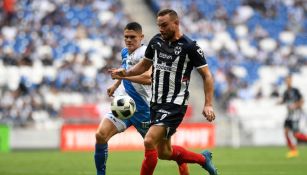 Janssen durante un partido con Rayados