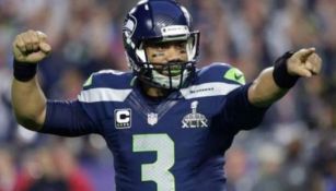 Russell Wilson, en un partido de Seattle 