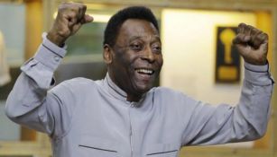 Pelé, durante un evento