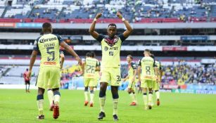 Renato Ibarra tras anotar gol con América