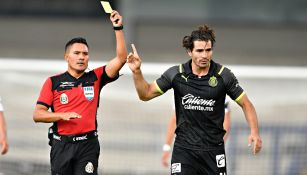 Antonio Briseño durante el partido frente a Pumas