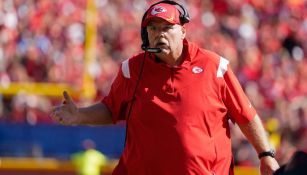 Andy Reid en juego de Kansas City