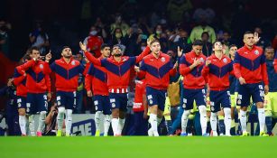 Jugadores de Chivas previo al Clásico contra América