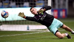 Dan Barden, en un entrenamiento