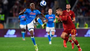 AS Roma frente al Napoli en la Serie A