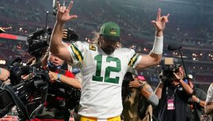 Aaron Rodgers tras vencer a los Cardinals en el TNF