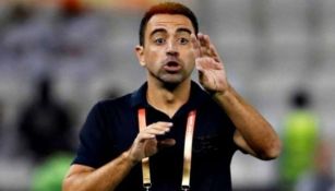 Xavi Hernández en un juego del Al-Sadd