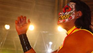 Monster Clown previo a una lucha