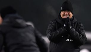 Gerardo Martino dirigiendo a la Selección Mexicana