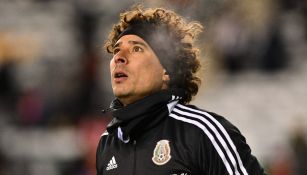 Memo Ochoa previo a un partido de México