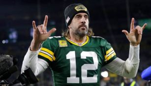 Aaron Rodgers tras un duelo de los Packers