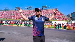 Checo Pérez en el Gran Premio de México