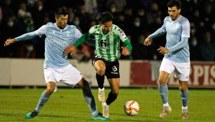 Lainez en un juego de del Betis