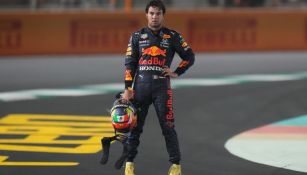 Sergio Pérez con la escudería Red Bull en Arabia Saudita