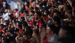 Afición de Atlas en la Final de Vuelta ante León