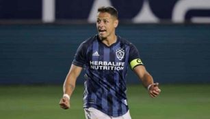 Chicharito en un juego con Galaxy 