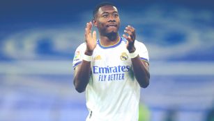 David Alaba durante un duelo con el Real Madrid 