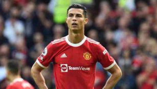 Cristiano Ronaldo con el Manchester United 