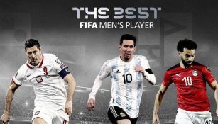 Lewandowski, Messi y Salah, finalistas al The Best 