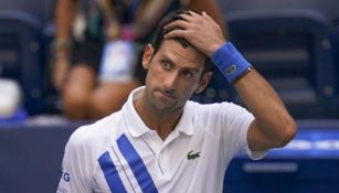 Djokovic se lamenta tras una acción