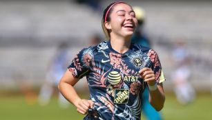 Katty Martínez previo al juego contra Pumas