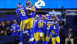 Los Angeles Rams celebrando touchdown ante Arizona Cardinals