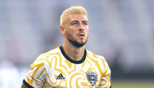 Paul Arriola durante un partido con el DC United