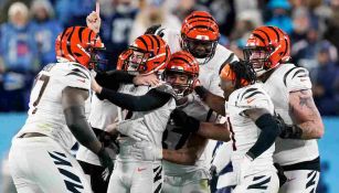 Bengals celebrando el triunfo