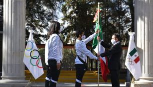 El abanderamiento de la delegación mexicana para Beijing 2022