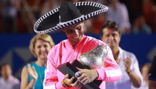 Rafael Nadal en el Abierto Mexicano de Tenis