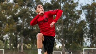 Carlos Salcedo entrenando con el Toronto FC de la MLS