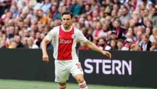 Nicolás Tagliafico, en un partido con el Ajax