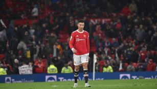 Cristiano volvió a marcar en Old Trafford