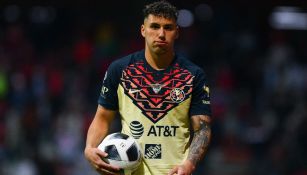 Jorge Sánchez durante un partido del América