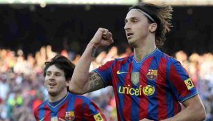 Zlatan Ibrahimovic en el Barcelona 