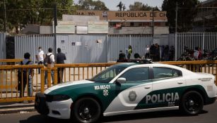 Policías arribaron a la secundaria 