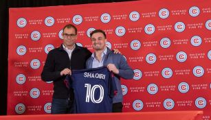 Presentación de Shaqiri con el Chicago Fire 