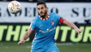 Koke en acción con el Atlético de Madrid 